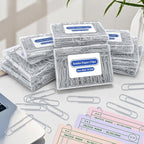 Jumbo Paper Clips Non-Skid, 1000 Large Paper Clips 10 Boxes of 100 Each - Image 6