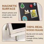 SELEAD 100% Real Wood Frame Magnetic Chalkboard - Image 5