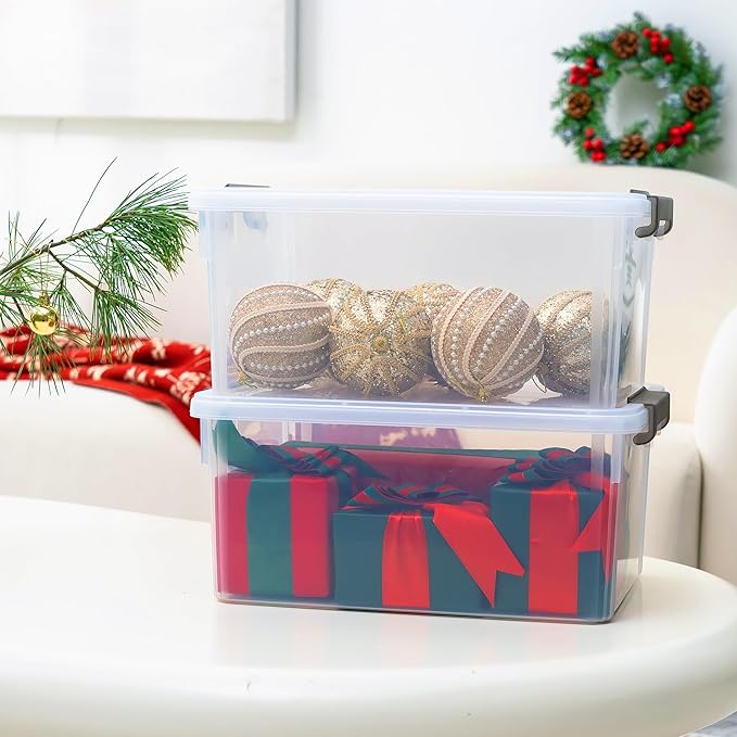 Citylife 17 QT Plastic Storage Bins - Image 3