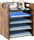 Wood Desk Organizer by BOERSHUN