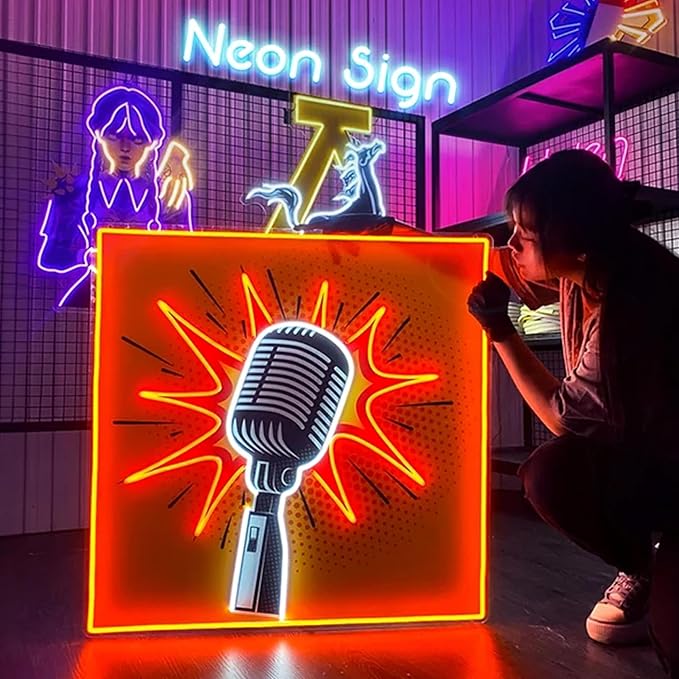 Lorxi Custom Logo UV Printed LED Neon Sign - Image 5