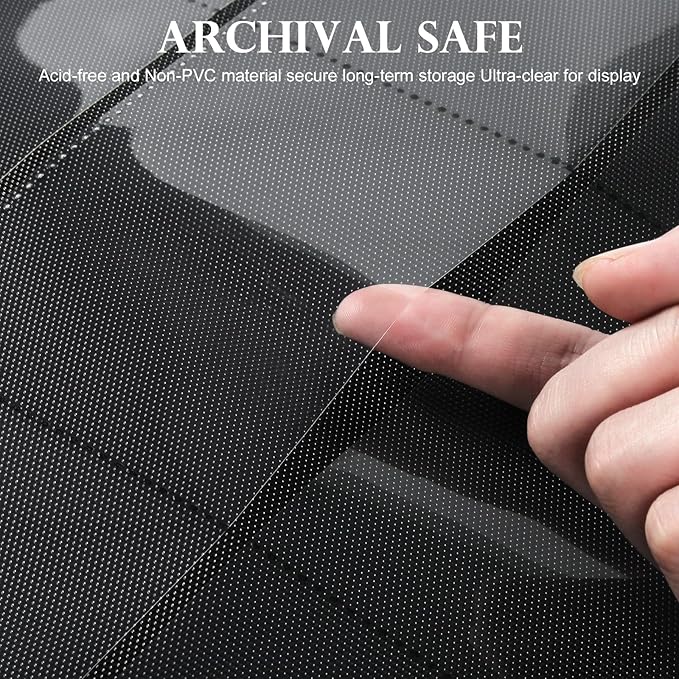 GEAoffice Top Loader Binder Holds 324 Cards, Side Loading 9 Pocket Card Binder - Image 6