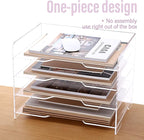 SANRUI Acrylic Paper Organizer Letter Tray - Image 5