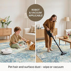 GENIMO Washable Area Rugs for Living Room, 8x10 Modern Non Slip Rugs, Low Pile - Image 6