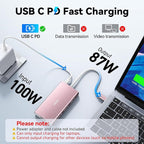 USB C Docking Station Dual Monitor Adapter - Image 7