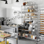 Regal Altair 14" Deep x 42" Wide x 96" Height Wire Shelving Kit | 10-Tier | NSF - Image 7