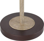 Regency Hill Jenson Rustic Farmhouse Industrial Swing Arm Pharmacy Floor Lamp - Image 5