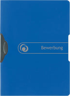 Herlitz 11206638 Express-Clip Application File A4 Polypropylene Pack of 5 Blue