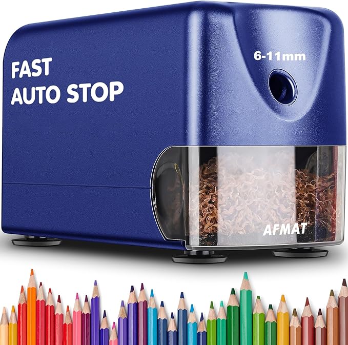 AFMAT Heavy Duty Electric Pencil Sharpener by AFMAT