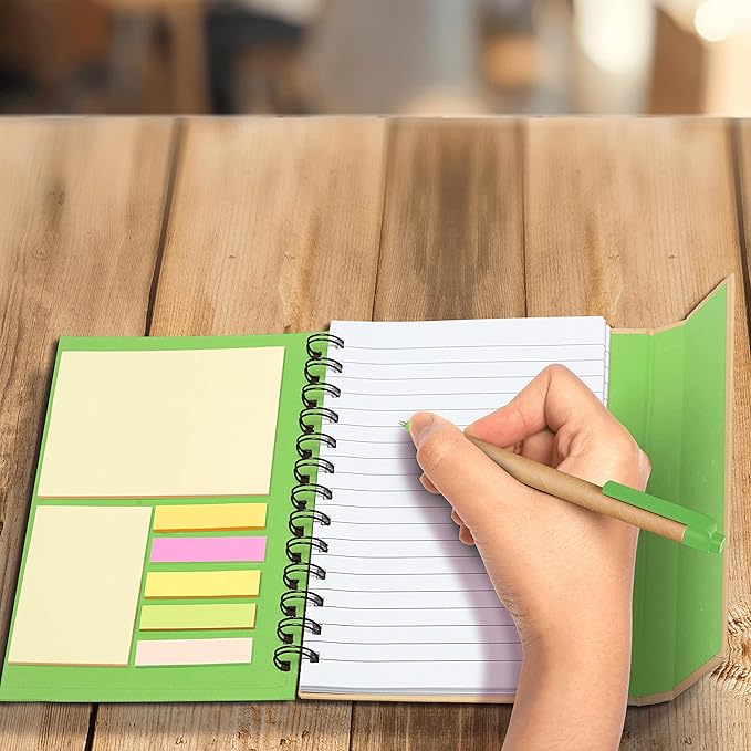 DISCOUNT PROMOS Eco Friendly Spiral Notebooks - Image 8