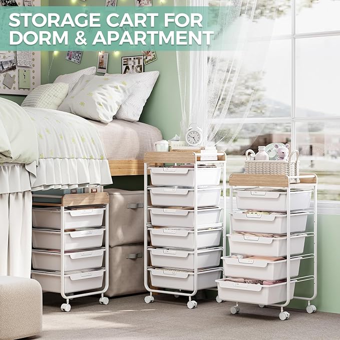 Rolling Storage Utility Cart - Image 9