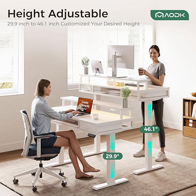 AODK Electric Standing Desk - Image 4