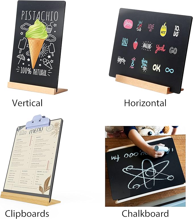 8.6x11.7 in Small Chalkboard Signs - Image 2