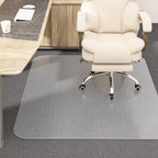 Office Chair Mat for Carpet, 48" X 48" Clear PVC Desk Chair Mat | Desk Chair Mat for Carpet Floors, Clear and Thick Carpet Chair Mats with Non-Slip Studded for Home and Office Low Pile Carpet