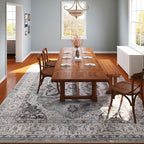 Rugcomf Vintage Medallion Living Room Rug 5'x7' - Image 4