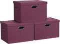 Graciadeco Large 17" 36 Quart Collapsible Stackable Storage Bins by GraciadecoStorage