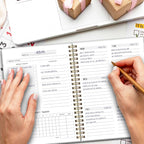 Undated Weekly Planner- Weekly Goals Notebook, A5 To Do List Planner, Habit - Image 6