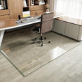 Koonmi Tempered Glass Chair Mat by KOONMI