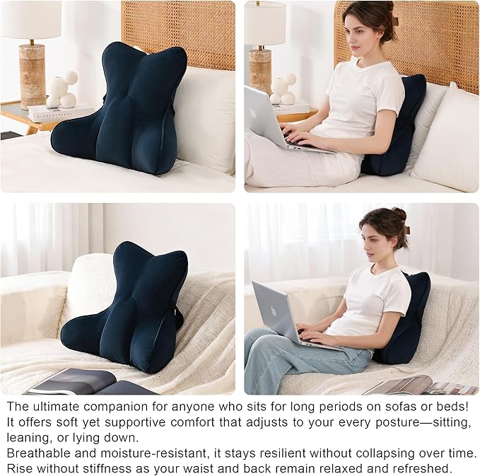 Ailuteie Lumbar Support Pillow – Multi-Functional Ergonomic Back Cushion - Image 5