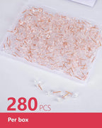 PAPERPAL 280 Rose Gold Push Pins - Image 3