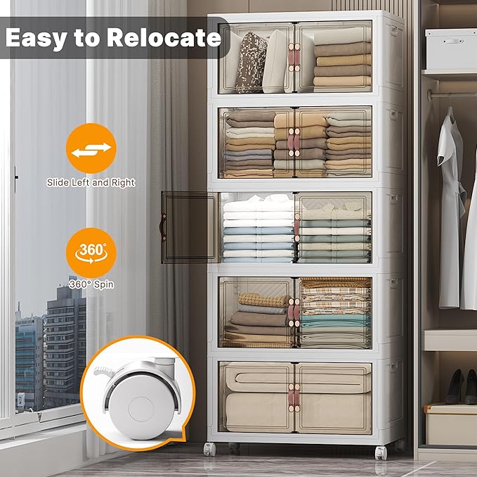 UAMFURI Extra Large Stackable Storage Bins - Image 6