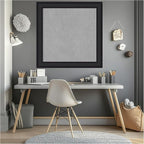 Amanti Art Black Framed Magnetic Board 29x29 Medium Vision Board - Image 5