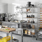 Regal Altair 24" Deep x 30" Wide x 74" Height Wire Shelving Kit | 6-Tier | NSF - Image 5