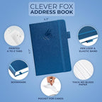 Clever Fox Address Book with alphabetic tabs - Image 2