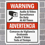 SmartSign 30 x 24 inch “Warning - Image 4