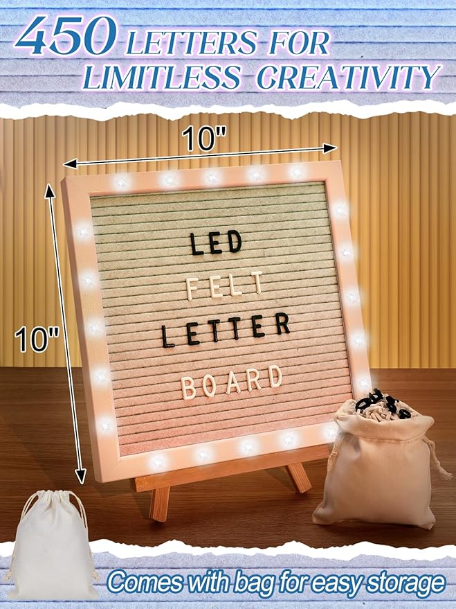 Changeable Felt Letter Board - Image 3