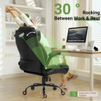 office chair, big and tall executive chair with, side view