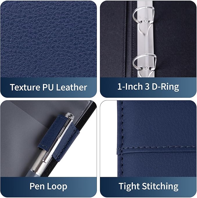 Antner 3 Ring Personal Check Binder - Image 4