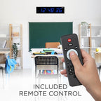 Ivation Oversized 36" Large Digital LED Clock | Big Digital Clock - Image 5