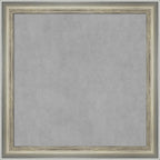 Amanti Art Silver Framed Magnetic Board 14x14 X-Small Vision Board by AmantiArt