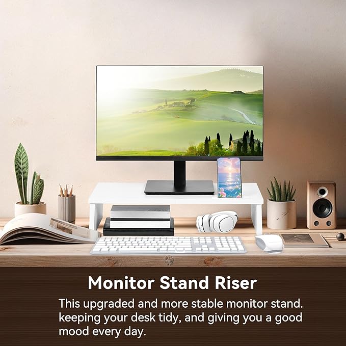 Qupui 21" Monitor Stand Riser - Image 3