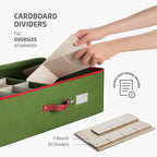 ZOBER Underbed Christmas Ornament Storage Box - Image 4