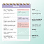 GOLDPEI To Do List Notepad - Image 2