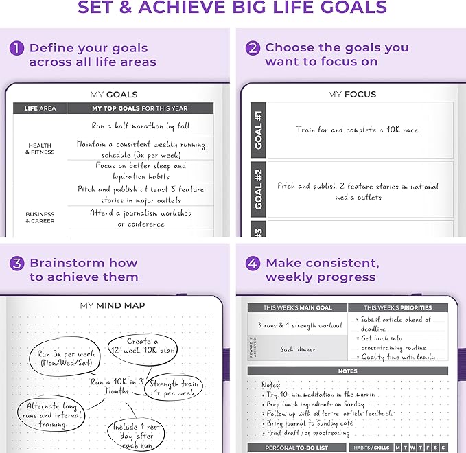 Clever Fox Dated Planner 2026-2027 – Weekly Life Planner Notebook - Image 8