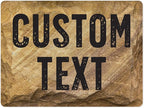 Custom Sign, Custom Street Sign, 11 Font Colors, 13 Font Styles, 4 Hole Options by MySignCenter