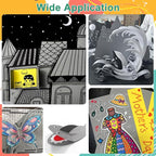OcePor 50 Sheets Grey Cardstock Paper, Colored Printer Paper 8.5 x 11, Card - Image 7
