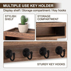 Lucundm Key and Mail Holder Wall Mount, Key Hanger - Image 4