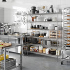 Regal Altair 18" Deep x 60" Wide x 74" Height Wire Shelving Kit | 6-Tier | NSF - Image 5