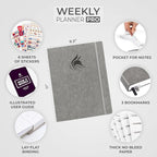 Clever Fox Planner PRO – Weekly & Monthly Life Planner to Increase Productivity - Image 2