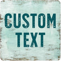 Custom Sign, Custom Street Sign, 11 Font Colors, 13 Font Styles, 4 Hole Options by MySignCenter