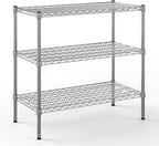 Regal Altair 18" Deep x 36" Wide x 34" Height Wire Shelving Kit | 3-Tier | NSF by Regal+Altair