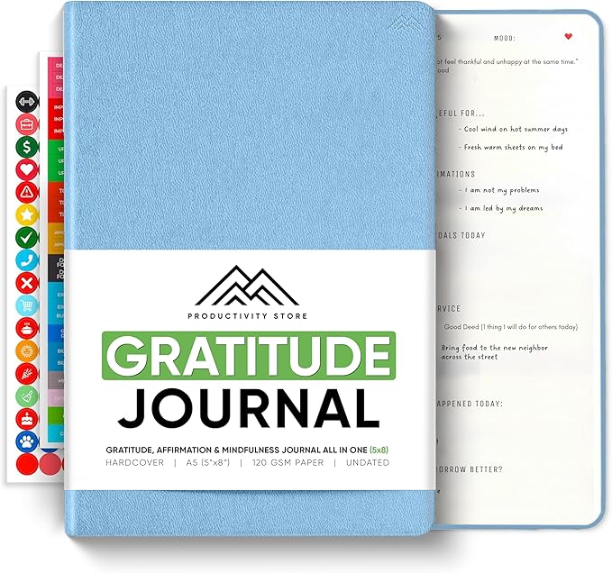 Gratitude & Self-Care Journal by PRODUCTIVITYSTORE