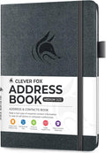 Clever Fox Address Book with alphabetic tabs by CleverFox