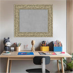 Amanti Art Silver Framed Magnetic Board 23x27 Small Vision Board - Image 5