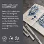 Speedball Elegant Writer Acid-Free Non-Toxic Water Based Calligraphy Marker - Image 2
