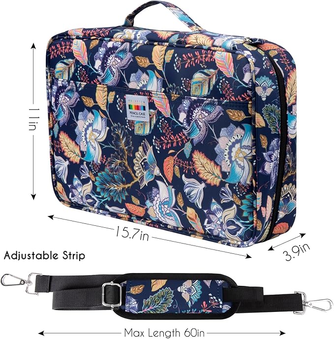 YOUSHARES Big Capacity Colored Pencil Case - Image 2